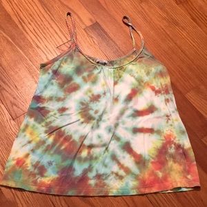 Tye-dye Old Navy tank top